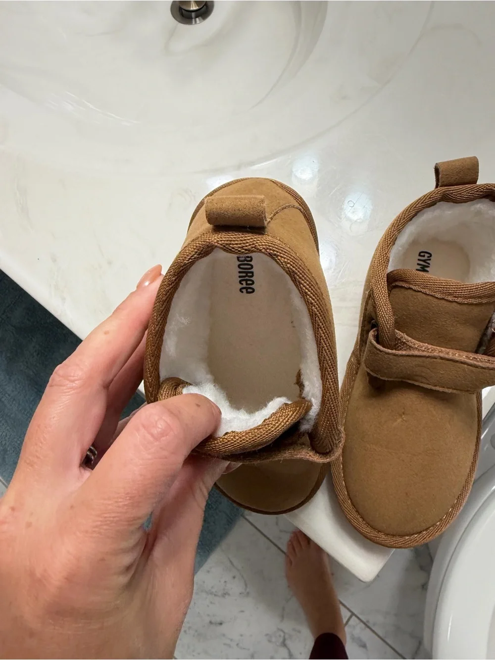 Gymboree cozy faux